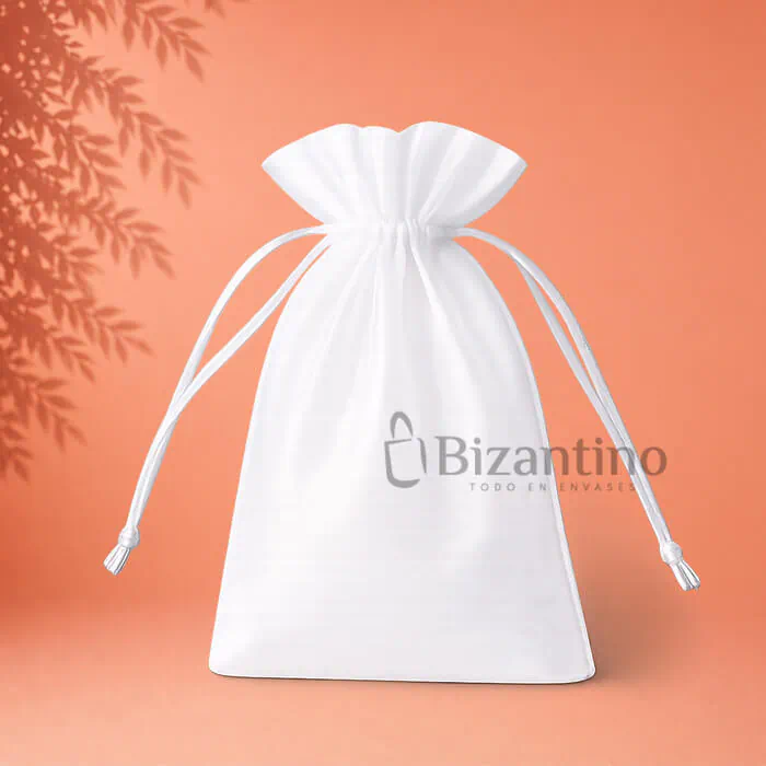 Bolsa Organza 20x30 Blanco