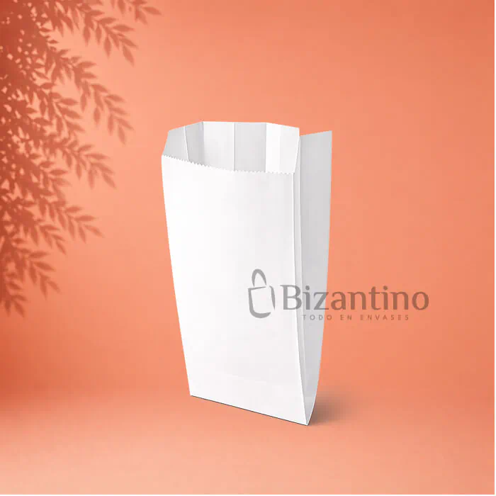 Saco kraft Blanco T100