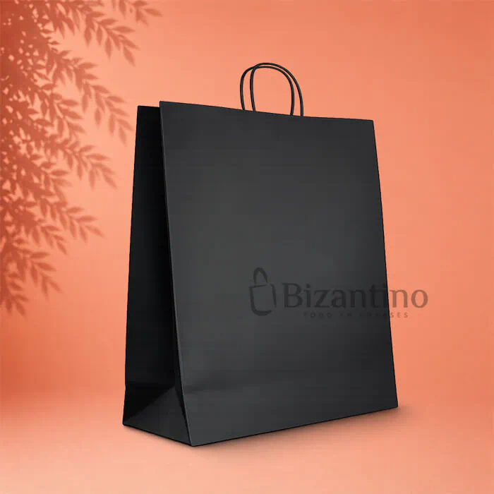 Bolsa kraft Negro 45x48x15