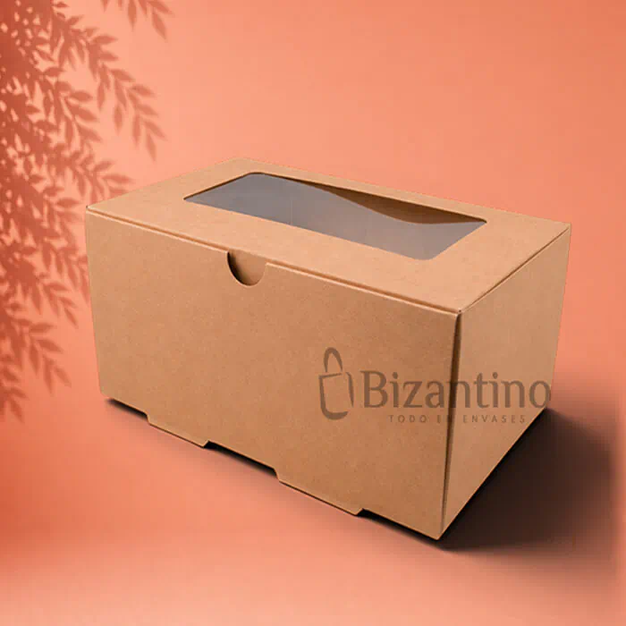 Caja kraft ventana 25x20x10 cm. (1)