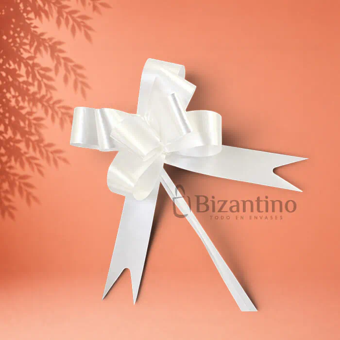 Cinta de regalo blanco