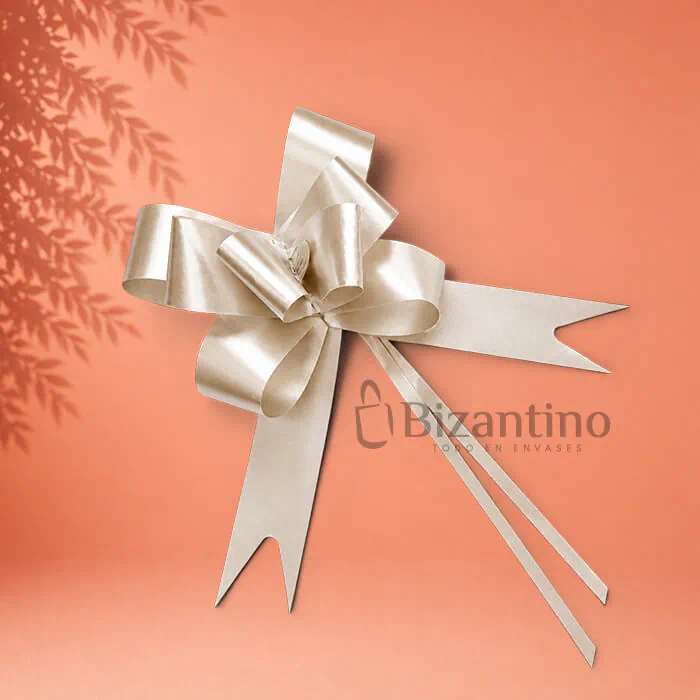 Cinta de regalo plata