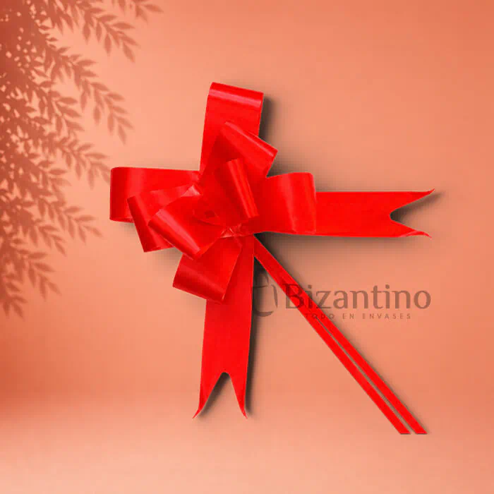 Cinta de regalo rojo