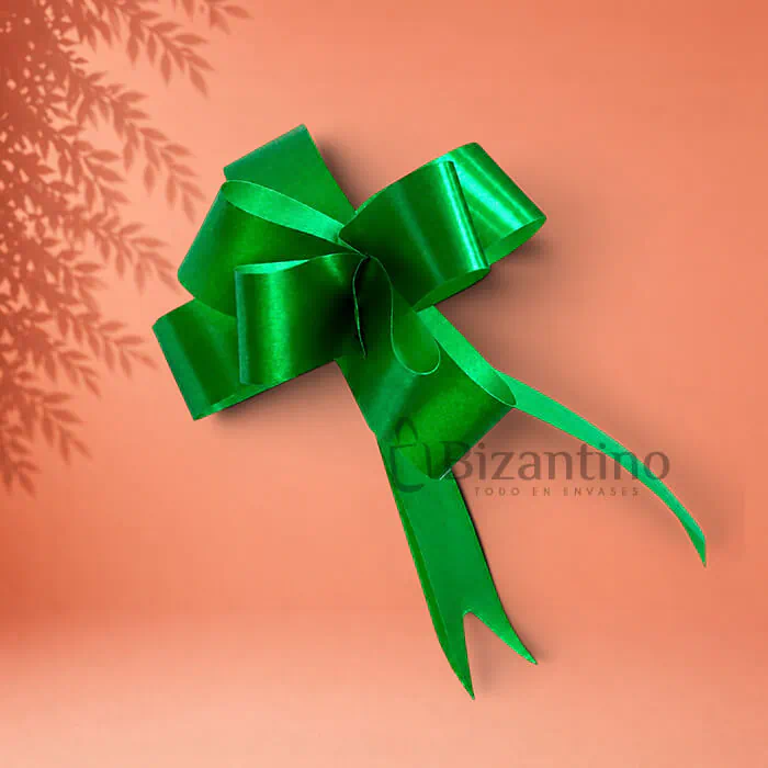Cinta de regalo verde