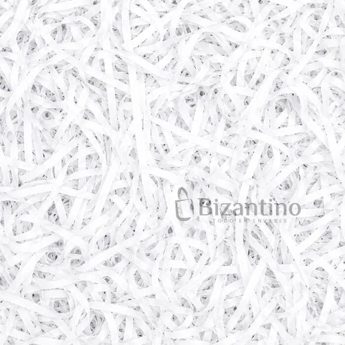 Viruta de Papel Blanco